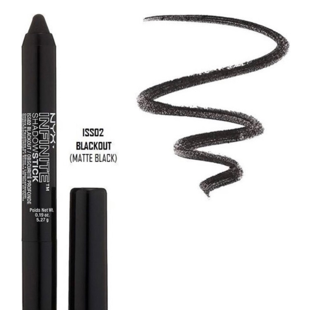 LAST ONE! NYX Infinite Shadow Stick ISS02 Blackout - Picture 1 of 3